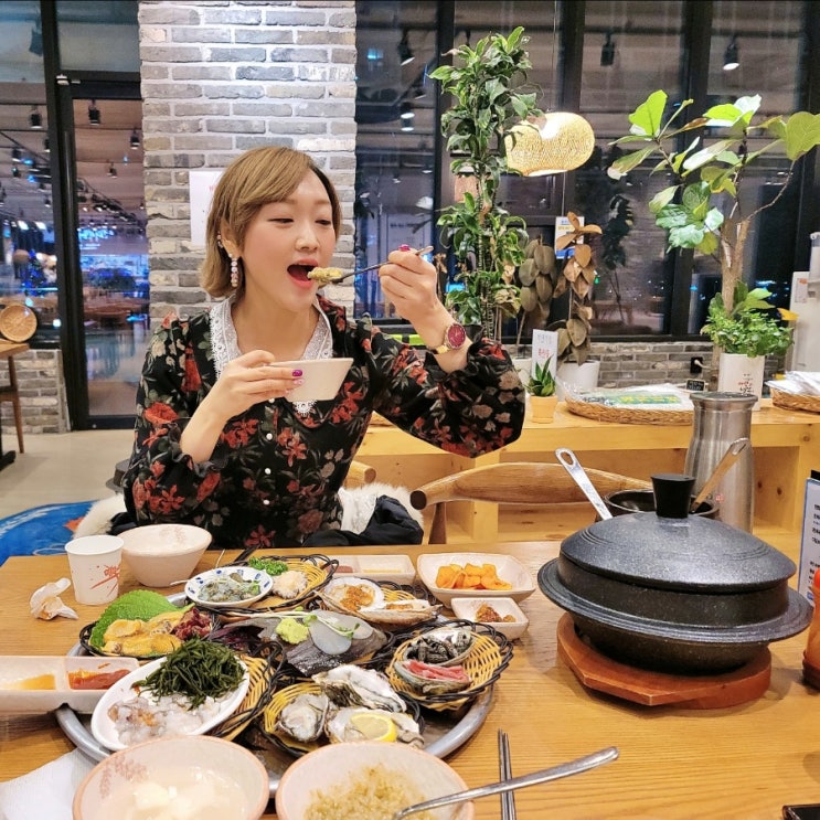  영종도 구읍뱃터 맛집 연화리가는길 해산물 전복죽 맛있어요