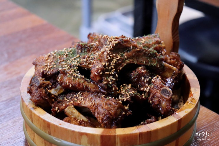  청주대 맛집, 술이술술생고기육회신 쪽갈비 배달가능