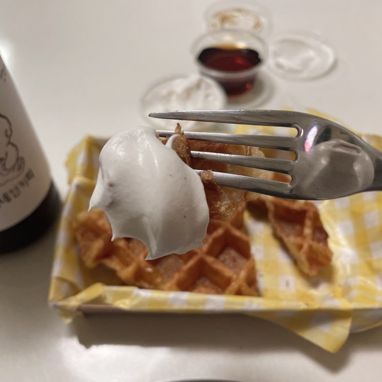  별내카페 루이네 캔커피, 반려동물동반 가능한 크로플 맛집