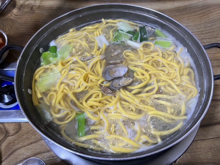  [학익동맛집]칼국수 찐맛집 아기랑 서해해물칼국수