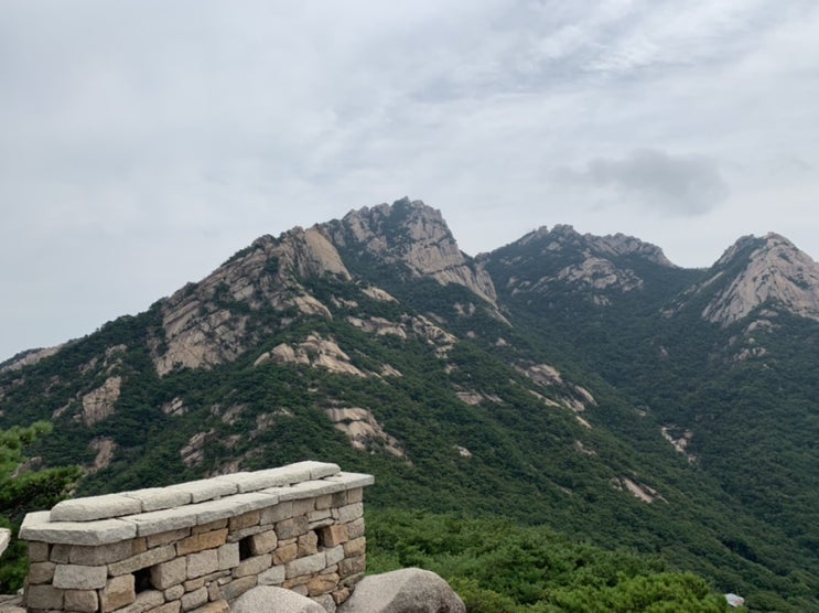  멋진 뷰를 가진 북한산 원효봉 코스(북한산성탐방센터 -  서암문 - 원효봉 - 북문 - 북한산성탐방센터)