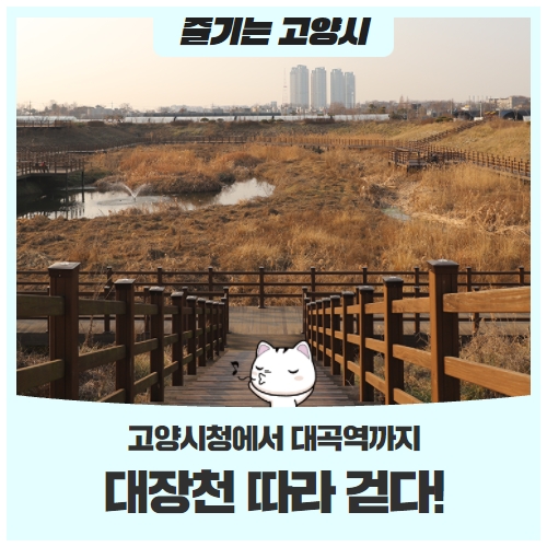 고양시청에서 대곡역까지 대장천을 따라 걷다 고양시청에서 대곡역까지 대장천을 따라 걷다