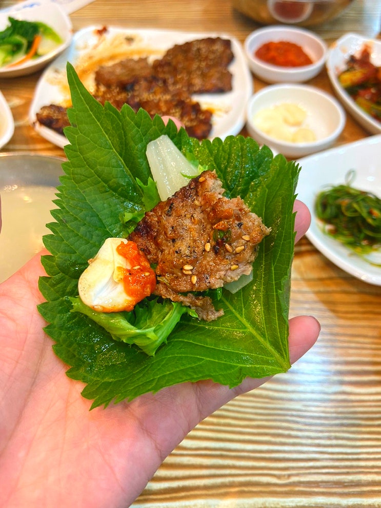 [광주] 떡갈비 거리 맛집 송정리 빛고을떡갈비