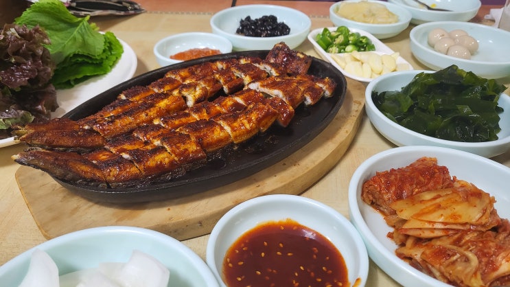  상주 성림장어에서 스테미너 충전하였습니다!