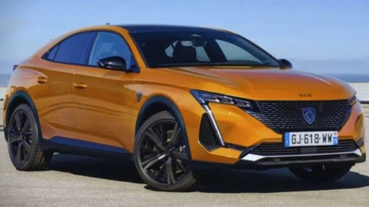  푸조 408 SUV or 308 크로스오버 예상도
