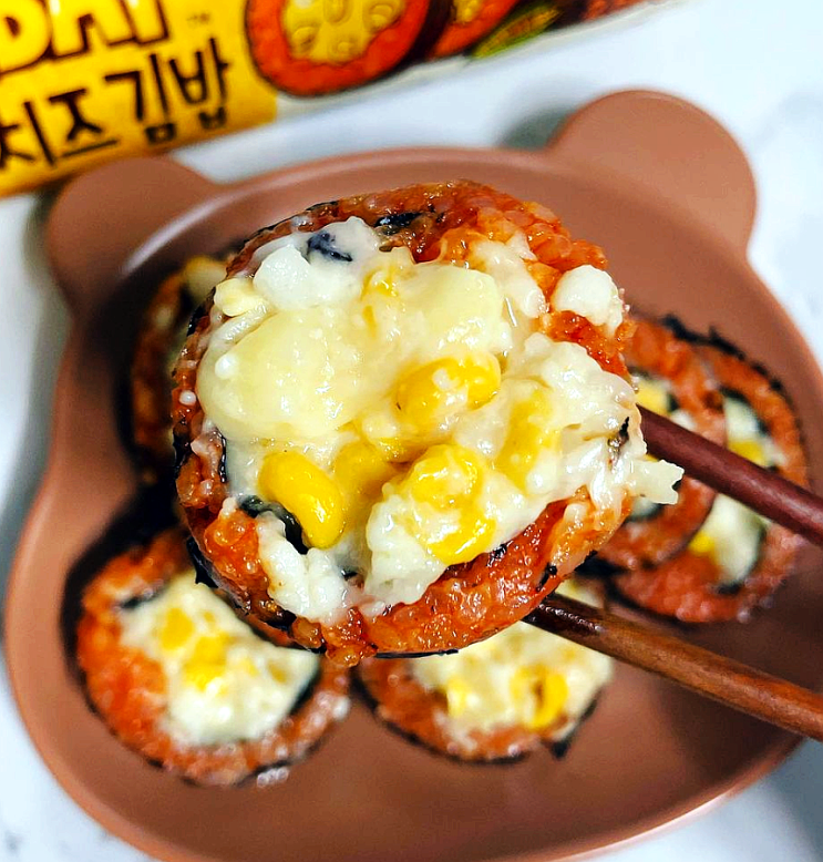 바프 콘치즈김밥 사랑받겠네요