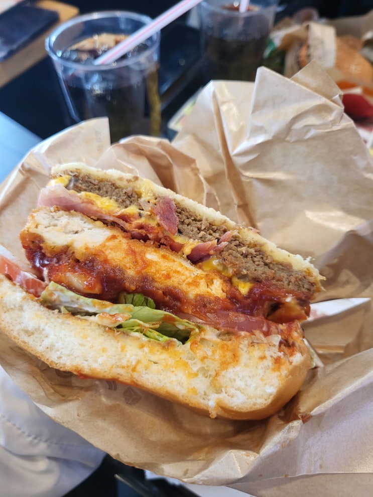  청주 가경터미널 햄버거가 크고 맛있는 "버거킹 청주터미널점" !
