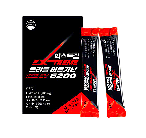  익스트림 김종국 트리플 아르기닌 6200/고함량