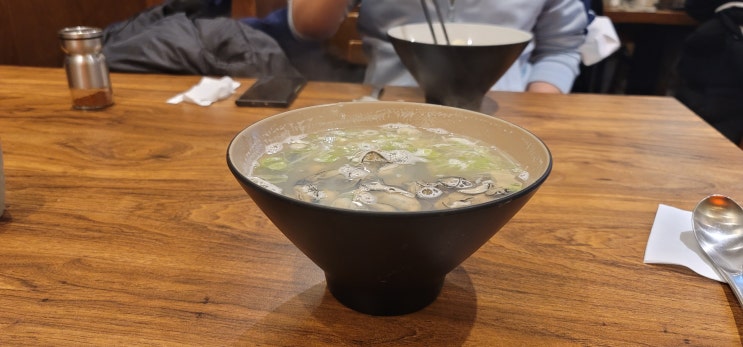  마포역 우동집 우동 이요이요에서 따끈한 우동 두그릇!