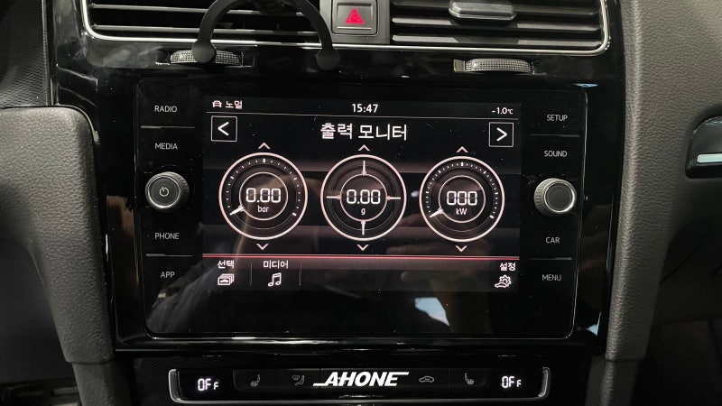 이천 부발읍 / 순정옵션(레트로핏) / MIB2.5 앱 커넥트 오디오. / 폭스바겐 / 골프