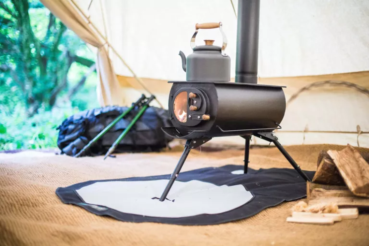 휴대용 난방 캠핑 장작 화목 난로 로켓 스토브