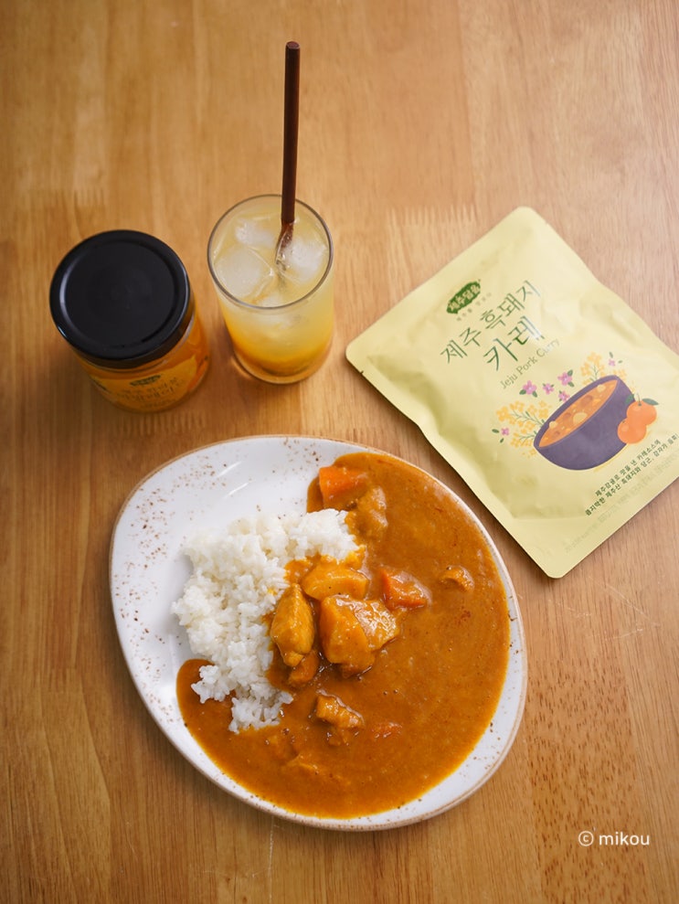  제주담음 맛있는 흑돼지 카레, 한라봉 마말레이드