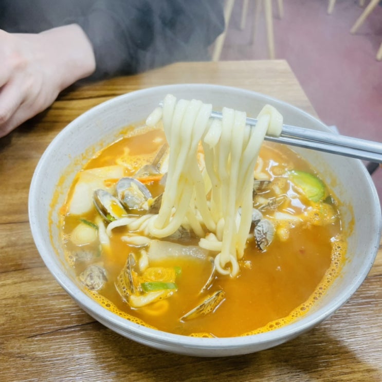  [노원칼국수]노원 얼큰 칼국수 맛집 '모녀바지락칼국수'