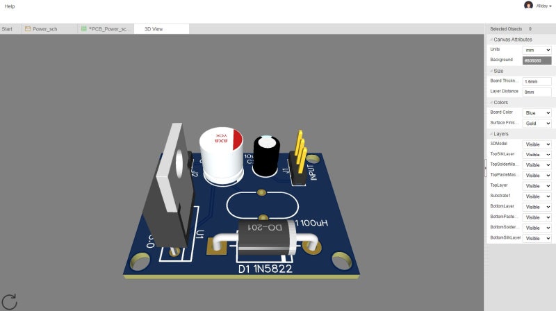 PCB, 쉽게 만들어 보자(EasyEDA) - ② PCB 디자인 및 주문하기 : 네이버 블로그