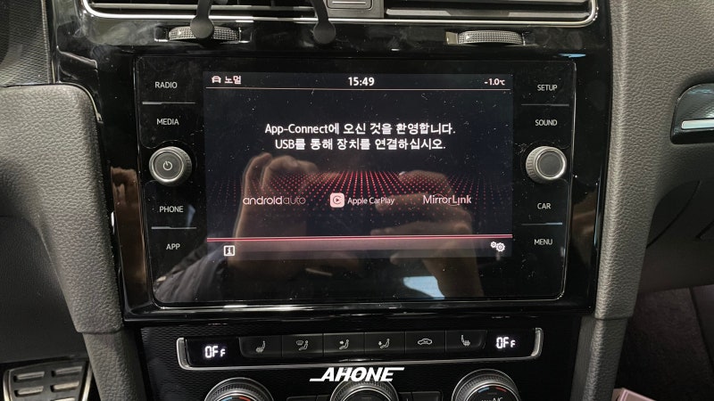 이천 부발읍 / 순정옵션(레트로핏) / MIB2.5 앱 커넥트 오디오. / 폭스바겐 / 골프