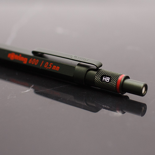  제도샤프 로트링 600 그린 리얼 리뷰 rotring 600 sharp pencil green