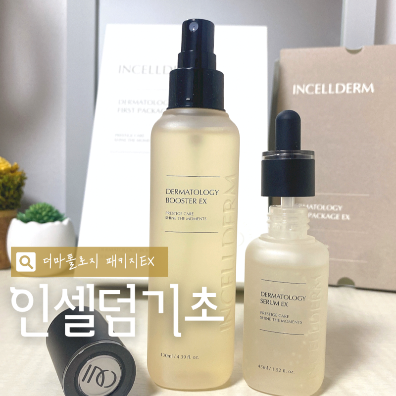 인셀덤기초 원빈화장품 더마톨로지 2종세트 (부스터+세럼)