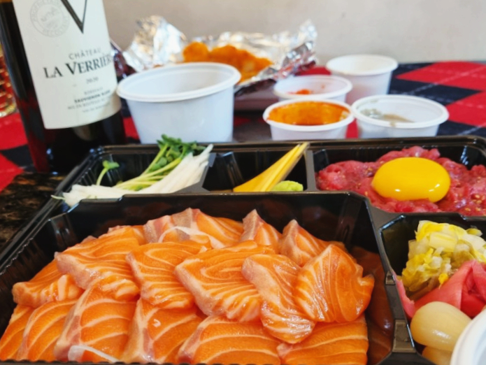  육회왕자연어공주 연어&육회 배달되는 순천 용당동 무한리필 맛집