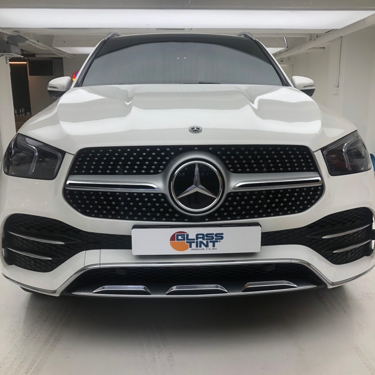  벤츠 GLE450 글라스틴트 슈어 X, 로데 조합 틴팅 재시공