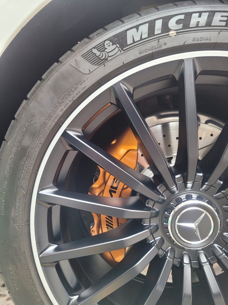 서울 광진구 / 로즈골드 캘리퍼도색 / 벤츠 AMG GT43