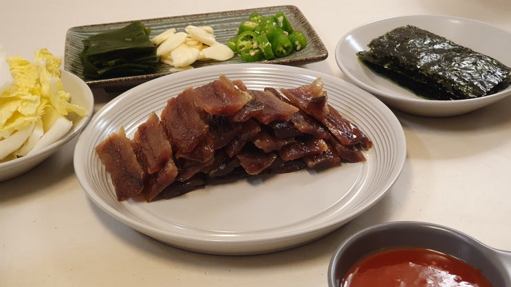  포항 구룡포과메기 제철에 먹기:)