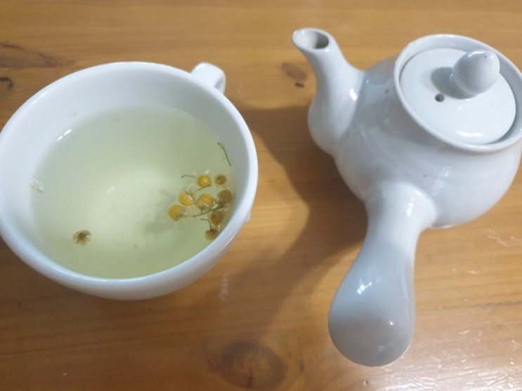  [아침에 차한잔] 캐모마일 & 로즈마리 허브티