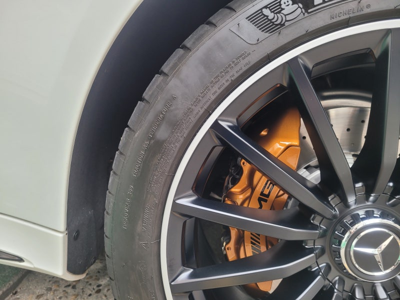서울 광진구 / 로즈골드 캘리퍼도색 / 벤츠 AMG GT43