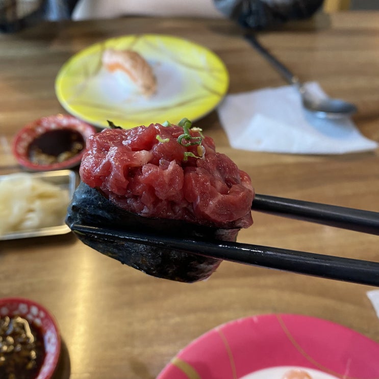  초밥을 배부르게 먹고왔던 서면 장승진 스시
