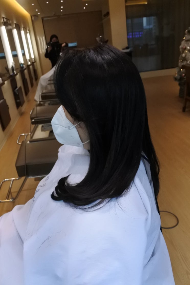  잠실새내 미용실 / 12월애헤어  잠실새내점 / 결매직 C컬펌 후기