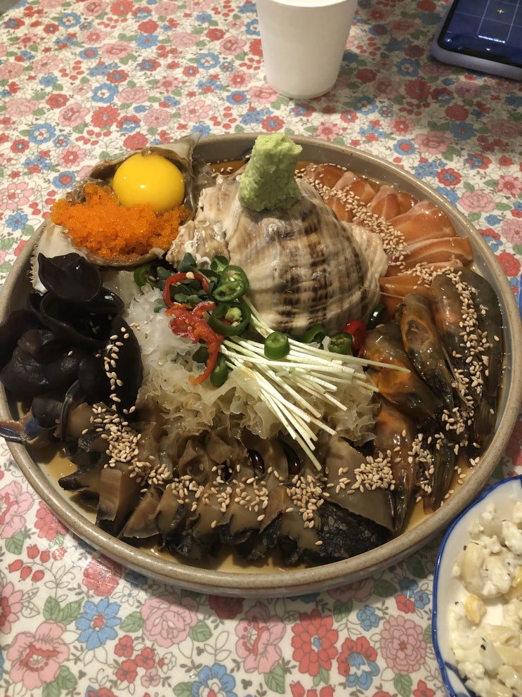 선릉 쇼유식당 | 신선한 해물안주, 프라이빗 술집 | 해산물모듬장, 가리비짬뽕탕 