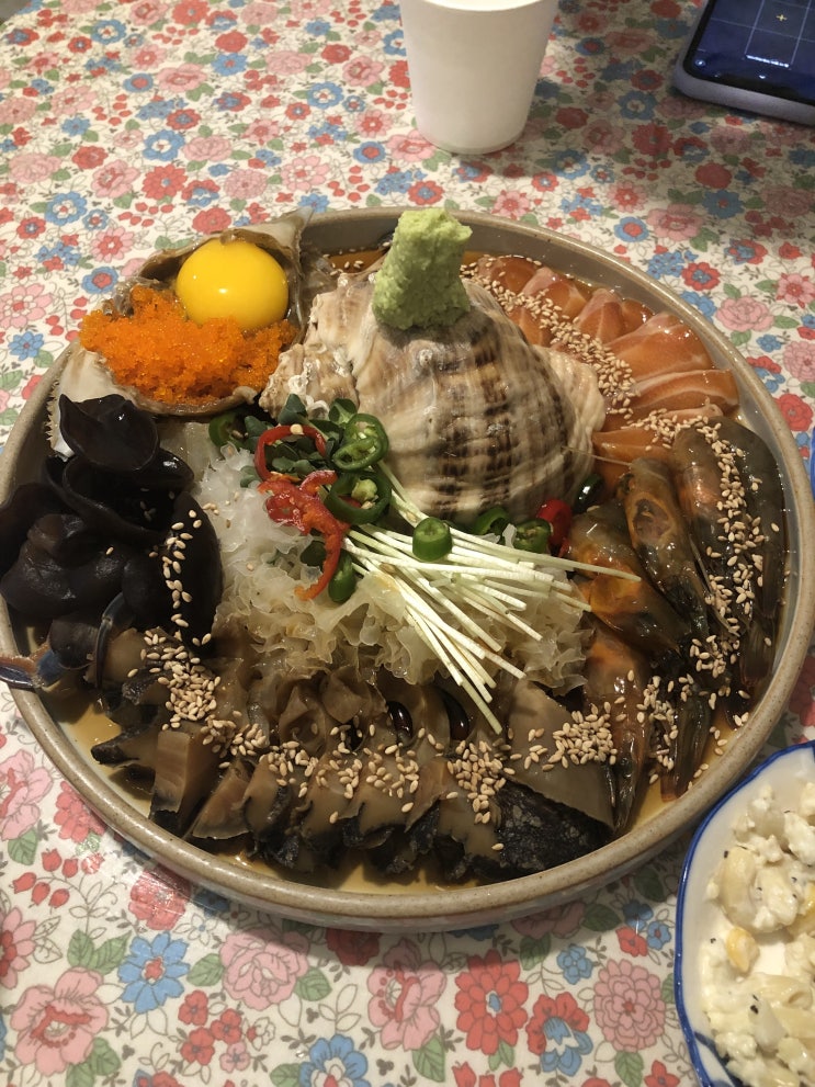  선릉 쇼유식당 | 신선한 해물안주, 프라이빗 술집 | 해산물모듬장, 가리비짬뽕탕 