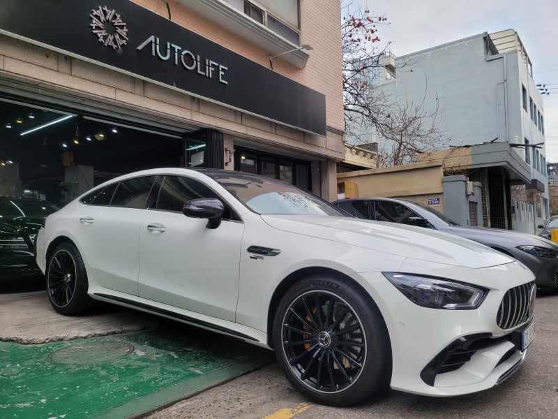 서울 광진구 / 로즈골드 캘리퍼도색 / 벤츠 AMG GT43