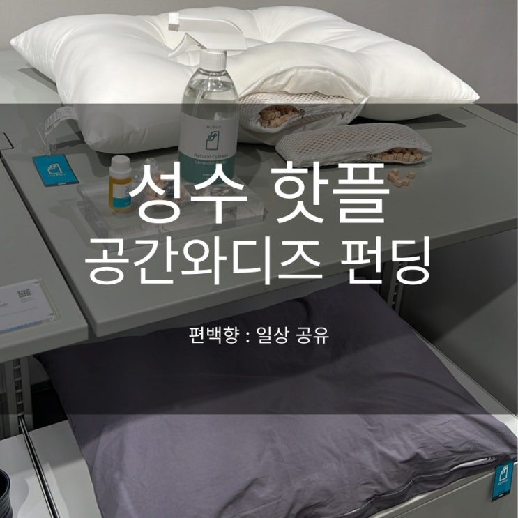 크라우드펀딩 와디즈펀딩 방법 (feat.성수 핫플과 공간와디즈 소개)