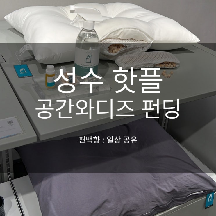 크라우드펀딩 와디즈펀딩 방법 (feat.성수 핫플과 공간와디즈 소개)