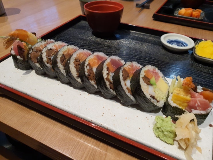  [잠실롯데월드몰맛집] 진가와 : 맛있는 후토마끼와 정갈한 일식