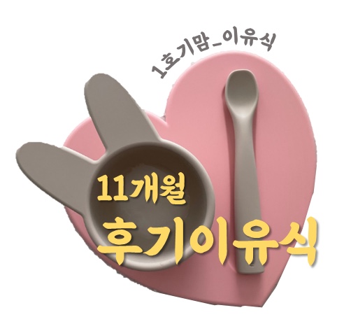  11개월 아기 후기이유식 소고기채소조림 덮밥+라이스페이퍼 촉감놀이