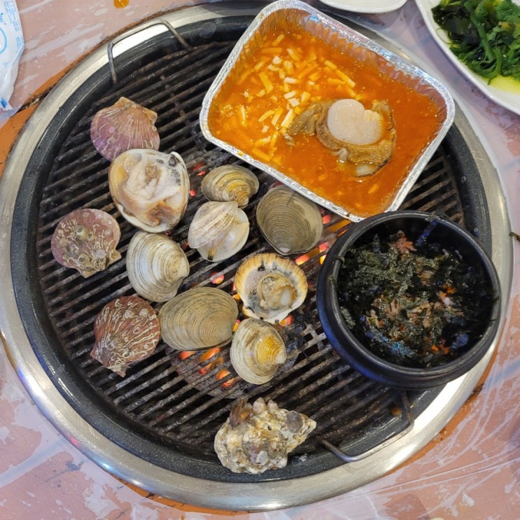  삽교호 조개구이 :: 청해조개구이 / 무한리필???