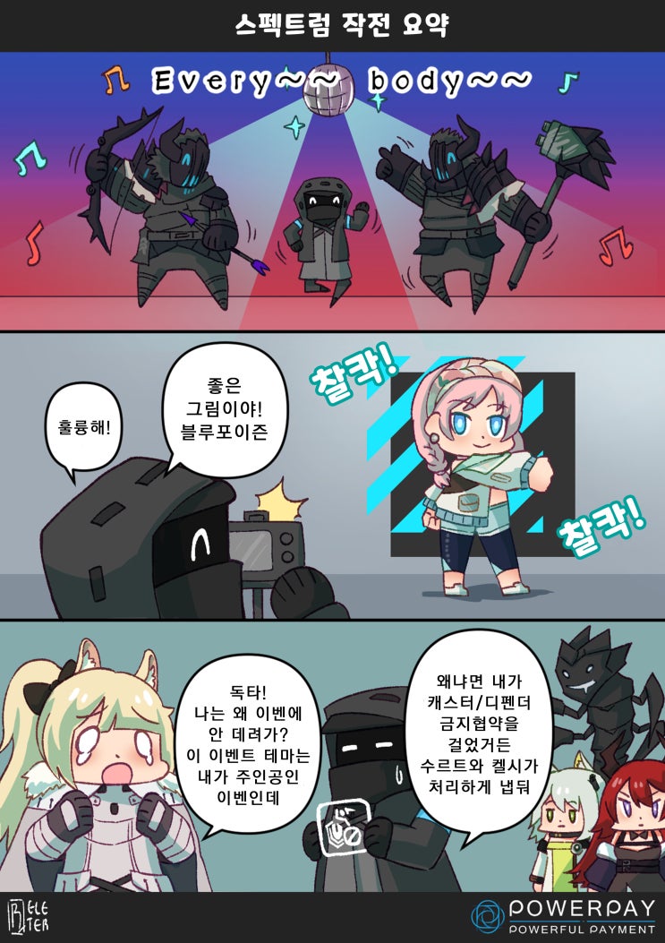 스펙트럼 작전 요약 - [명일방주 만화][Arknights][웹코믹]