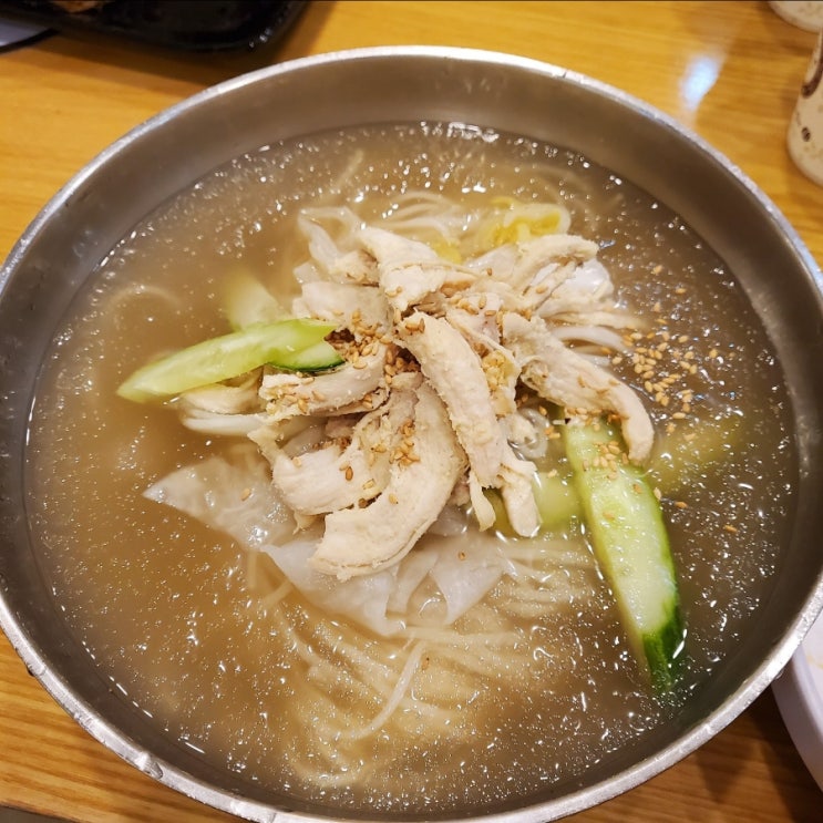  [코엑스 맛집] 새콤달콤한 육수가 일품! 미사리 밀빛 초계국수 삼성코엑스점