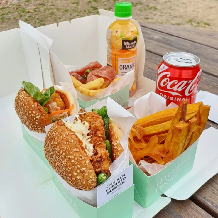 뚝섬 맛집 | 서울숲 수제버거 "캐스터네츠" 포장가능 | 피크닉하기 딱 좋아