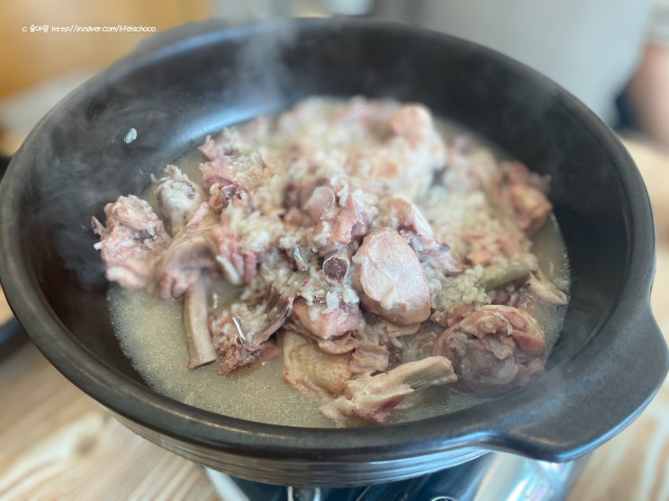  포천 운악산 닭백숙 룸식당 운악산의뜰