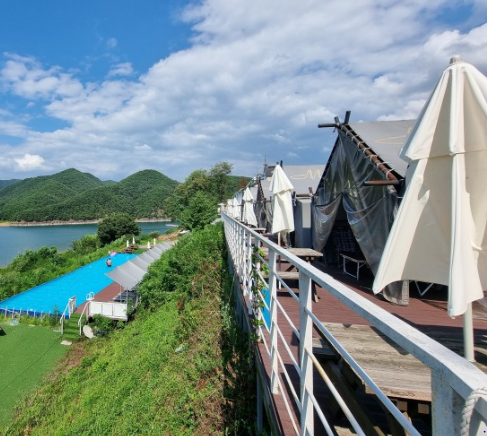  충주여행<충주글램핑> 클럽멤피스! 뷰 좋은곳 찾으신다면