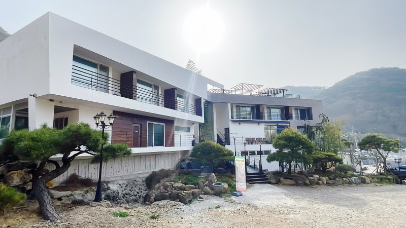 767펜션 카페:: 거제 통영 감성 숙소 다녀왔어요 / 애견동반가능한 힐링펜션