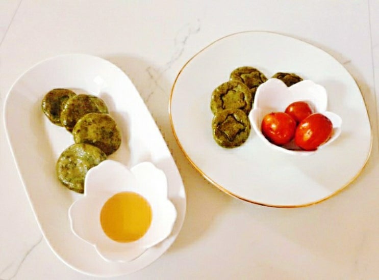  쫀득하고 부드러운 쑥향가득 쑥개떡 쑥떡 맛깔지게 만들기 쑥요리
