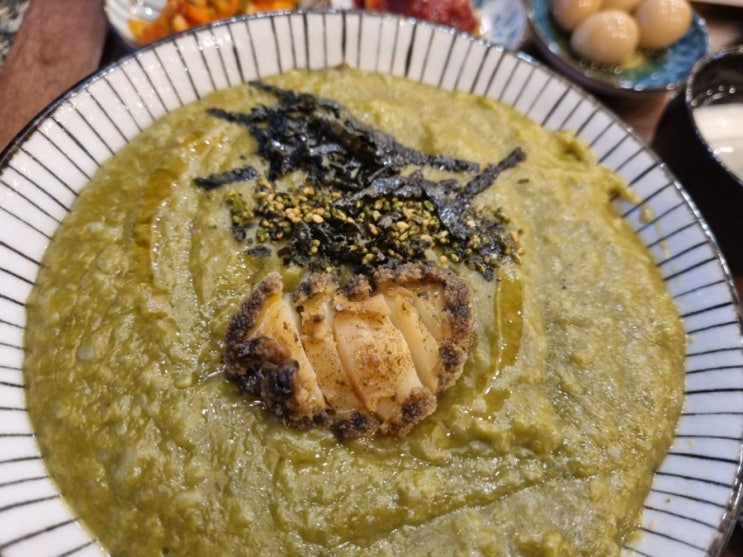  [ 안국역 / 익선동맛집 ] 죽이잘맞아 : 아플 때 생각나는 전복내장죽, 진하고 걸쭉한 맛이 일품