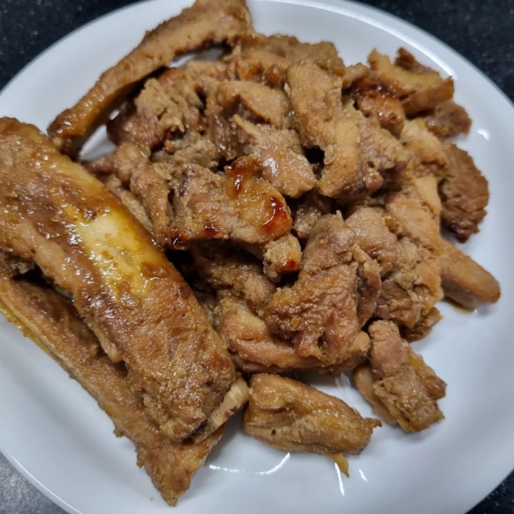  돼지갈비 맛집 숙성명가 허니꿀갈비  제주산돼지 농라마트(농라에프)구입