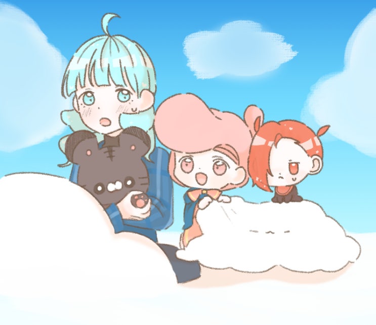  해피 만우절! [ 캐릭터 디자이너 몽실몽실 ]