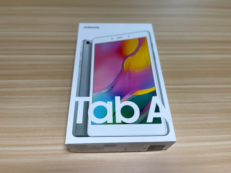  삼성 갤럭시탭A 8.0 SM-T295 언박싱 wifi + lte