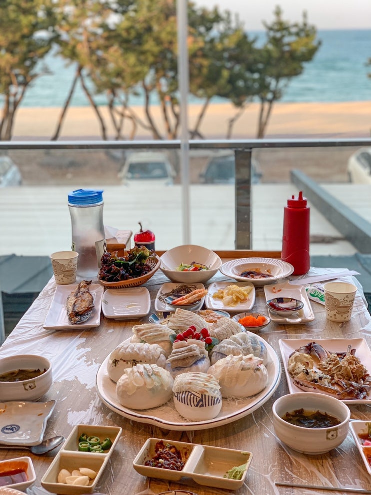  [강릉] 강문동 영덕대게횟집 :: 경포해변을 한눈에 오션뷰에 풍성한 스키다시까지! 매운탕도 예술! 경포대 맛집