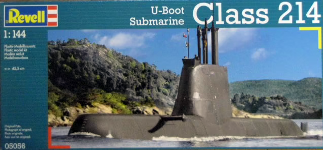 레벨 1/144 U-보트 잠수함 214급 - 설명서